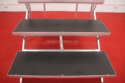 Aluminum Chorus stage portable stage wooden ladder stage