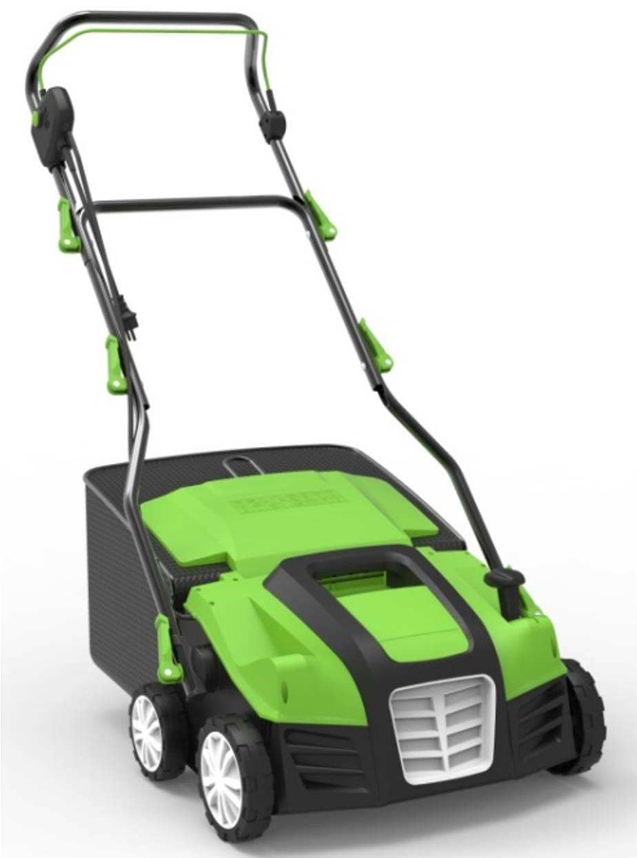 Electric Rakers 16-inch 15-amp Electric Dethatcher & Scarifier Lawn Aerator Rake, High ...