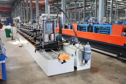 U-Shaped Aluminum Square Tube Ceiling Pass Roll Forming Machine