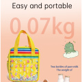 600D printed Oxford tote lunch bag for children