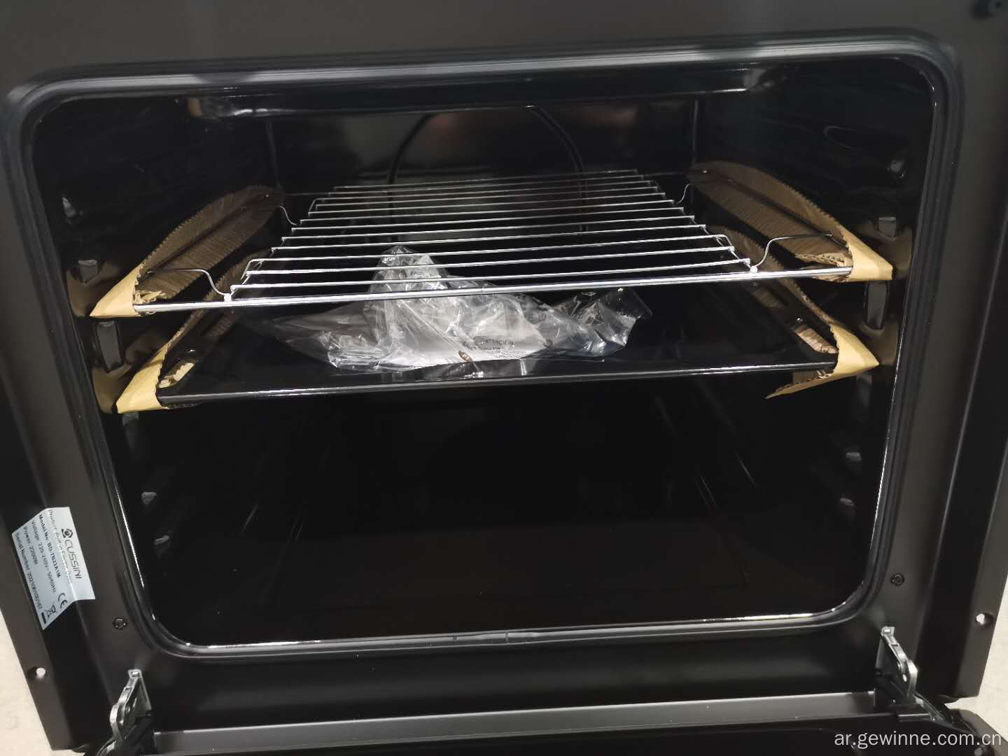 70L Oven with glass door convection bread