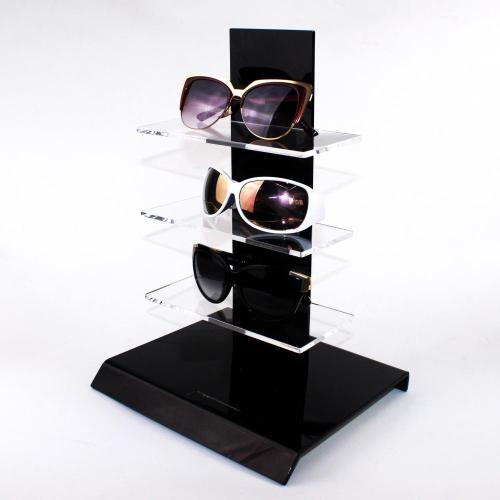 Table top eyeglass acrylic display stands