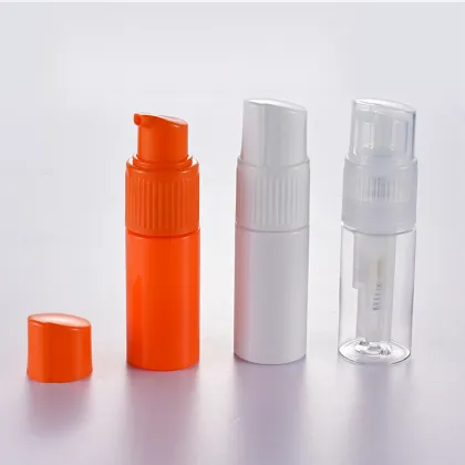 Refillable 80ml dry shampoo powder spray bottle