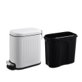 Rectangular Foot Pedal Soft Close Lid Trash Can