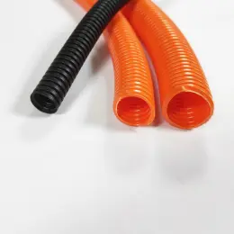 Flame resistant high performance corrugated pipe