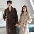 couple pajamas autumn and winter coral fleece