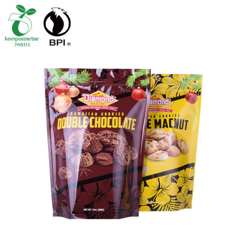 Gjenbrukbar liten resealable mat Bionedbrytbare poser vs Kompostabel Biobag International GBG