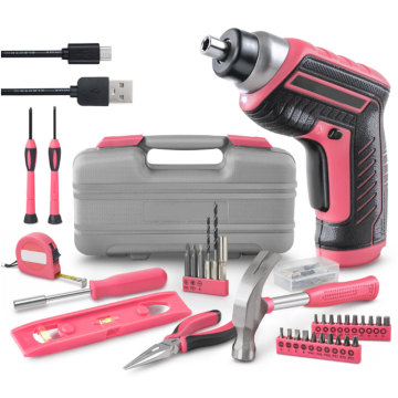 Cisivis Factory 35 Pcs 4V USB Electric Screwdriver Tool Set