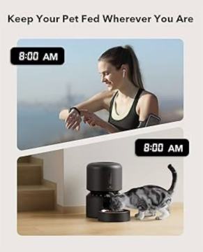 Smart Pet Feeder with Timer and App Control