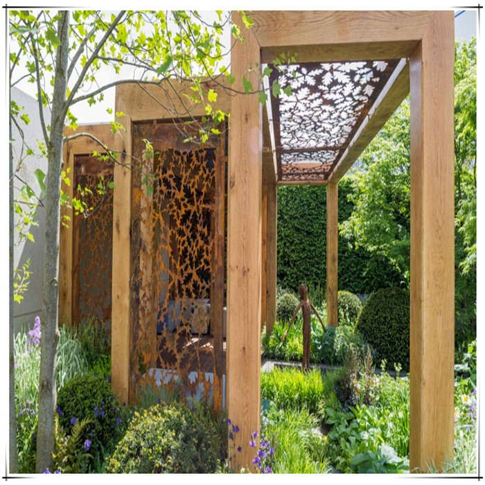 Corten Steel Screen