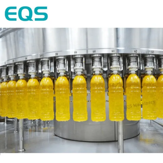 Automatic Electric Control Juice Filling Line for Small Businesses