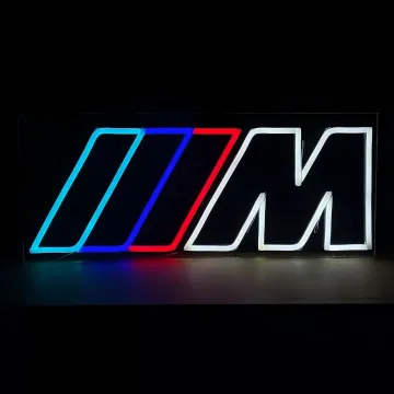 Custom 5V IIIM Car Logo Neon Sign with USB Dimmer for Wall Decor