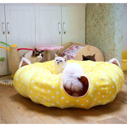 Cat Tube and Tunnel with Central Mat