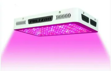 300w LED Grow Light for Microgreens in Greenhouse