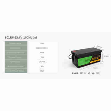 25.6V 100Ah solar storage lithium battery
