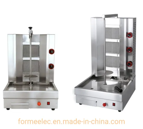 2 Burners 3 Burners Gas Kebab Machine BBQ Grill Barbecue Oven Gas Doner Kebab Grill