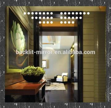 H&M style illuminated dressing mirror shopping mall LED mirror illuminated