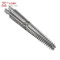 OEM Customized Conical Twin Feed Screw Double Screw Barrel Para sa Paggawa