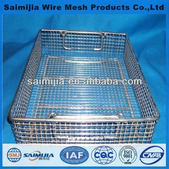 Life with a flower basket, fruit basket used Stainless steel wire mesh basket
