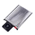 Silver Zip lock Zipper Padded Metallic Bubble Mailers