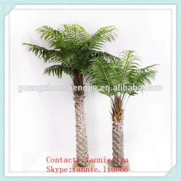 LF091019 New design decorative big kwai leaf tree/indoor artificial palm tree/artificial tree