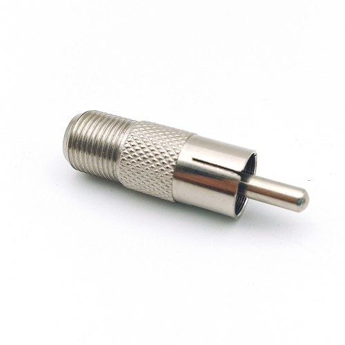 F-Type Female To RCA Male RF Coaxial Adapter