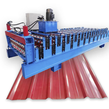 Dubbellaag gegolfde stalen dakrol vormmachine (TR6/TR7)