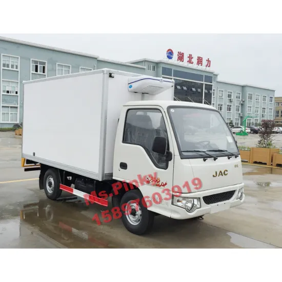 Mini JAC Refrigerator Freezer Trucks with Gasoline Engine 2Tons Frefrigerator Trucks Call Ms.Pinky 0086 1589763919
