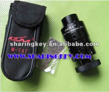 Tubular Key Machine Black lock opener lock pick