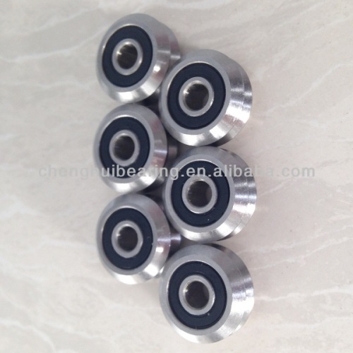 W4SSX Stainless Steel "V" Groove Guide Wheels for Linear System