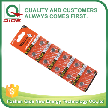 lr41/lr1130/lr44 (ag3/ag10/ag13 ) alkaline button cell mercury free battery