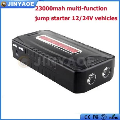 23000mah muitl-function jump starter truck power pack emergency power station 800A