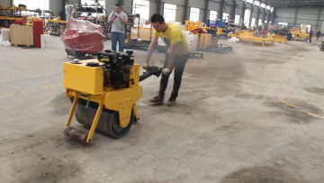 Hydraulic 500kg Mini Compactor Hand Walking Road Roller for Construction