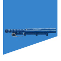 Integrated horizontal submersible pump