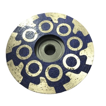 Diameter 4 Inch or 100mm Resin Filled Diamond Grinding Cup Wheel for Granite and Marble Polishing