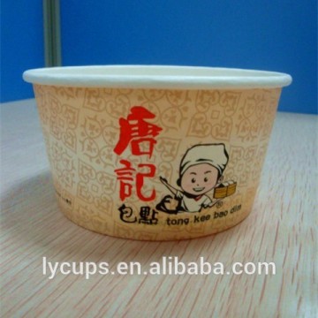 disposable paper soup bowl for instant cup noodles