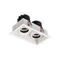 LEDER Εμπορικό Ορθογώνιο 12W*2 LED Downlight