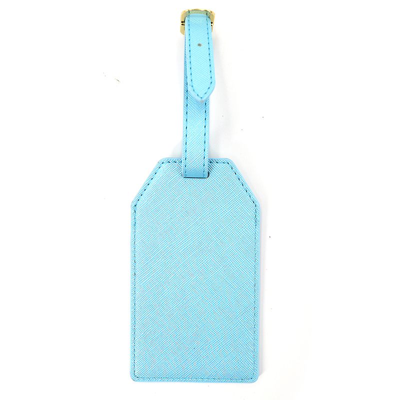 Logo Kustom Travel PU Leather Luggage Tag