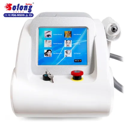 Solong Tattoo 7" inch color-touch Screen Alli Baba Com 800W Laser Beauty Machine remove machine