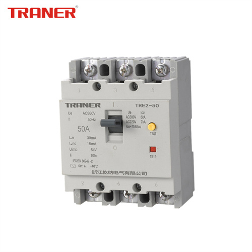 ELCB 40A 30MA MCCB tốt nhất với bảo vệ rò rỉ trái đất