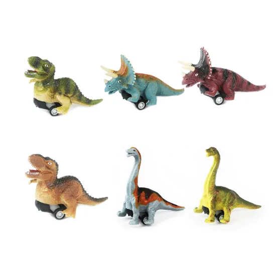 4 Inch Pull-Back Tyrannosaurus Rex Dinosaur Eggs and Toy Cars: Ideal Gifts for Boys and Kids