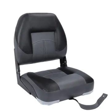 Aluminum Bass Boat Accessories: Premium Low Back Folding Chairs & Marine Captain Seats