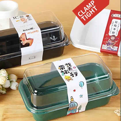 Luxi River Traditional Pastry Box: Transparent Yuanxiao Mochi and Western-Style Cream Packaging