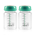 Glass 180ml Wide Mouth Breastmilk Storage Bottles