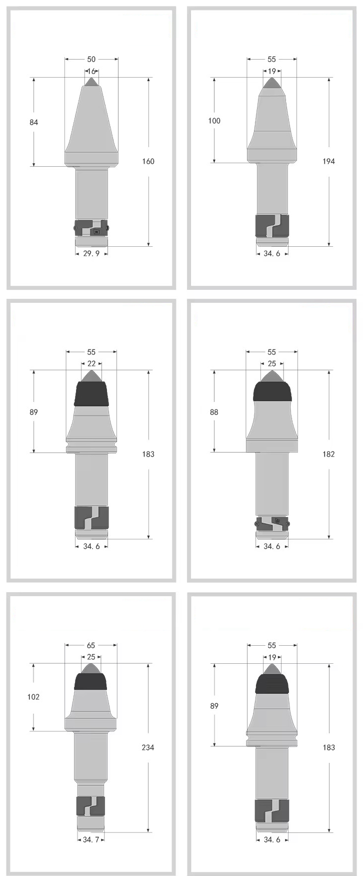 Coal Milling Teeth