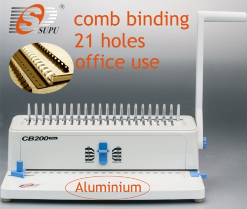 Office Type Manual Comb Binding Machines (CB200 PLUS)