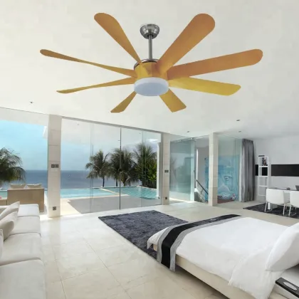 Modern 60 Inch Remote Control Big Ass Ceiling Fan with DC Motor and Big Air Flow