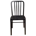 Sedia per mobili per esterni sedia in legno massiccio sedia in acciaio inossidabile esterno
