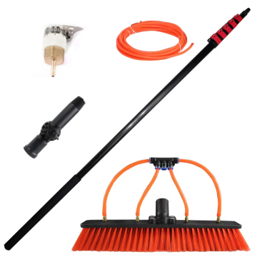 7.2m/24FT Solar Panel Cleaning Pole and Brush Equipment: Comprehensive Toolset for Efficient Solar Panel Maintenance