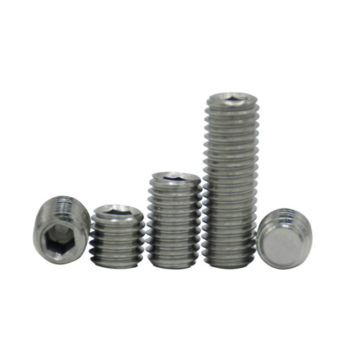 Hexagon socket screws DIN916 304 stainless steel machine screw headless screw Manufactory